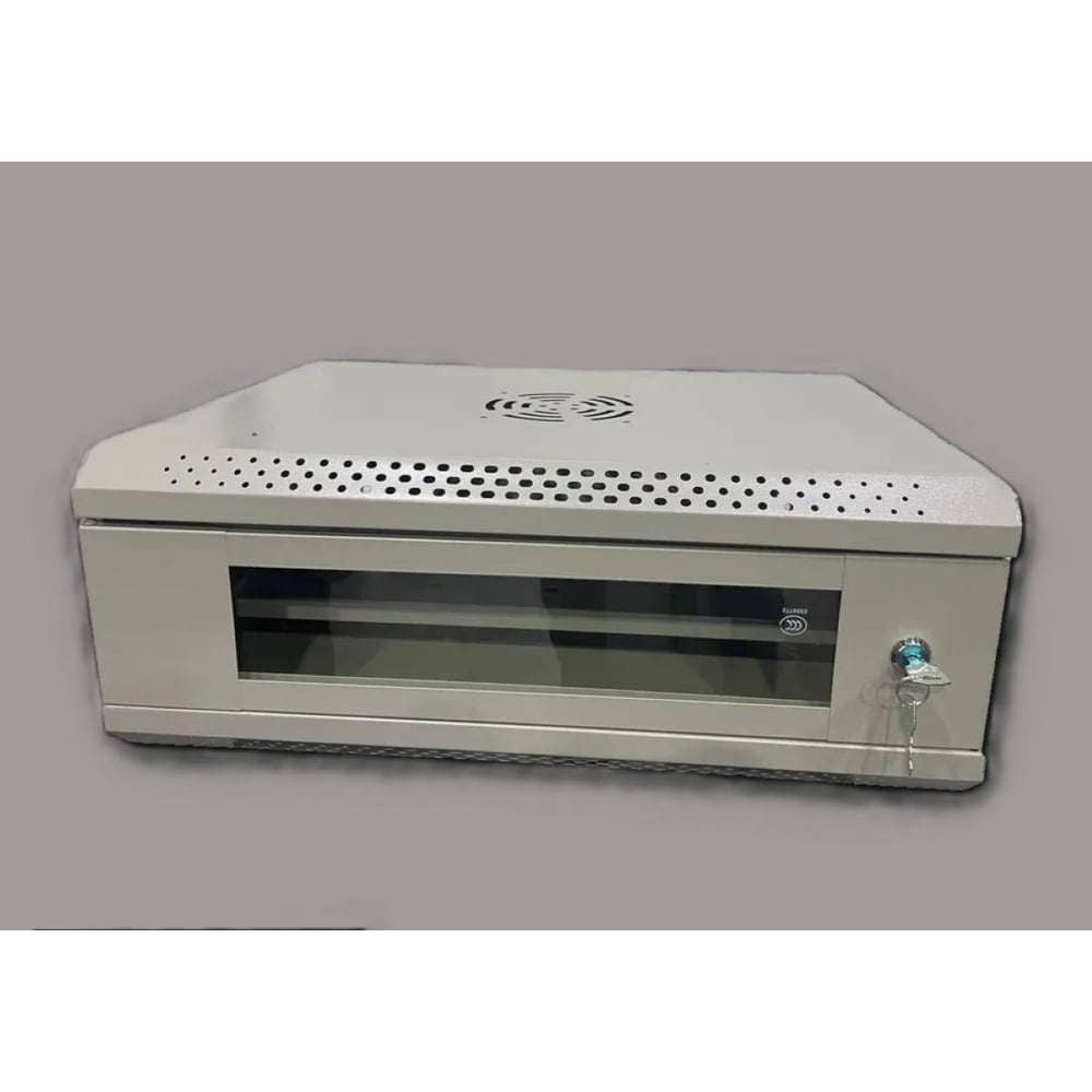 Изображение товара Шкаф телекоммуникационный КОМПАНИЯ ФОРТОН 4U 530x400x200 0.6мм Grey 4U530400200G