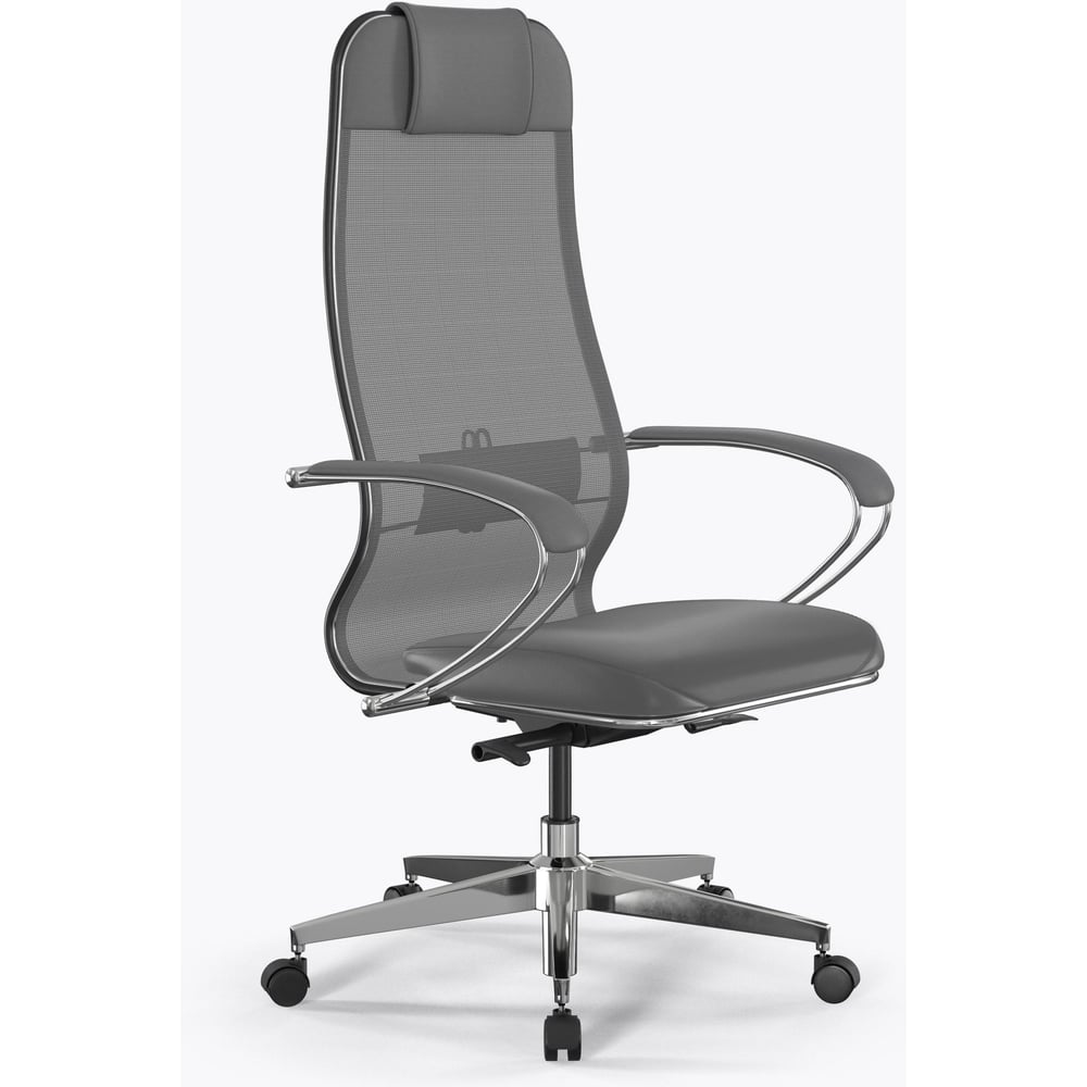 Изображение товара Офисное кресло МЕТТА ErgoLife Comfort серое с регулируемыми функциями