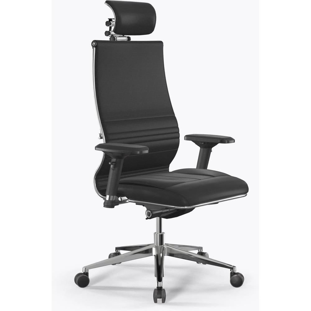 Изображение товара Кресло офисное МЕТТА Samurai KL-3 Черный с регулировками и поясничным упором