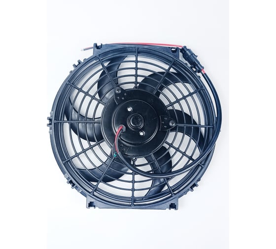 Изображение товара Вентилятор радиатора АРКАИМ 255 мм (10 дюймов) на 12 Вольт, 80 Ватт. Поток: нагнетание B11001С/12