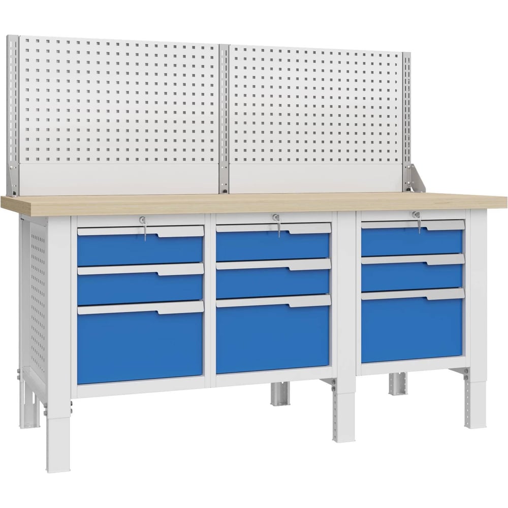 Изображение товара Верстак слесарный Верстакофф CTR 1802.S333.13-1 124152 Изображение товара Верстак слесарный Верстакофф CTR 1802.S333.13-1 124152