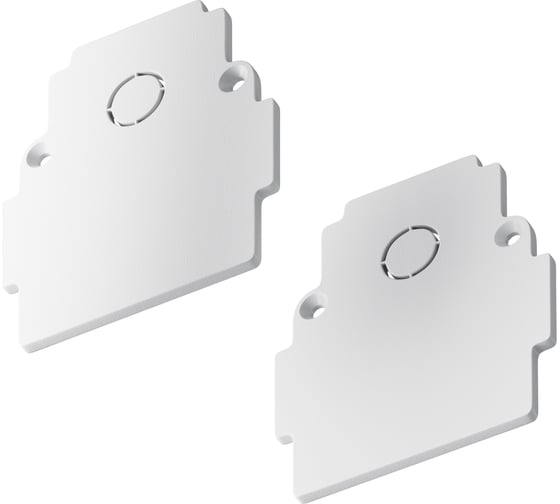 Изображение товара Заглушка торцевая MAYTONI GRAVITY 2шт, встраиваемый, белый TRA010EC-42W