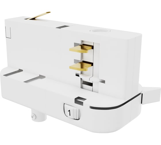 Изображение товара Коннектор для подвесного светильника MAYTONI Trinity, белый TRA005-3-A-W