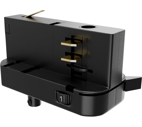 Изображение товара Коннектор для подвесного светильника MAYTONI Trinity, черный TRA005-3-A-B