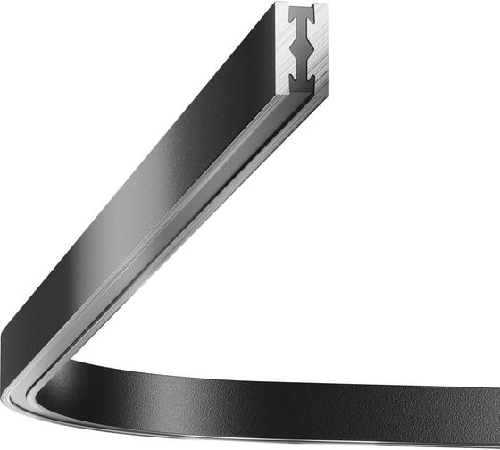 Изображение товара Радиусный коннектор для шинопровода MAYTONI черный FLARITY TRX154-RC80-B