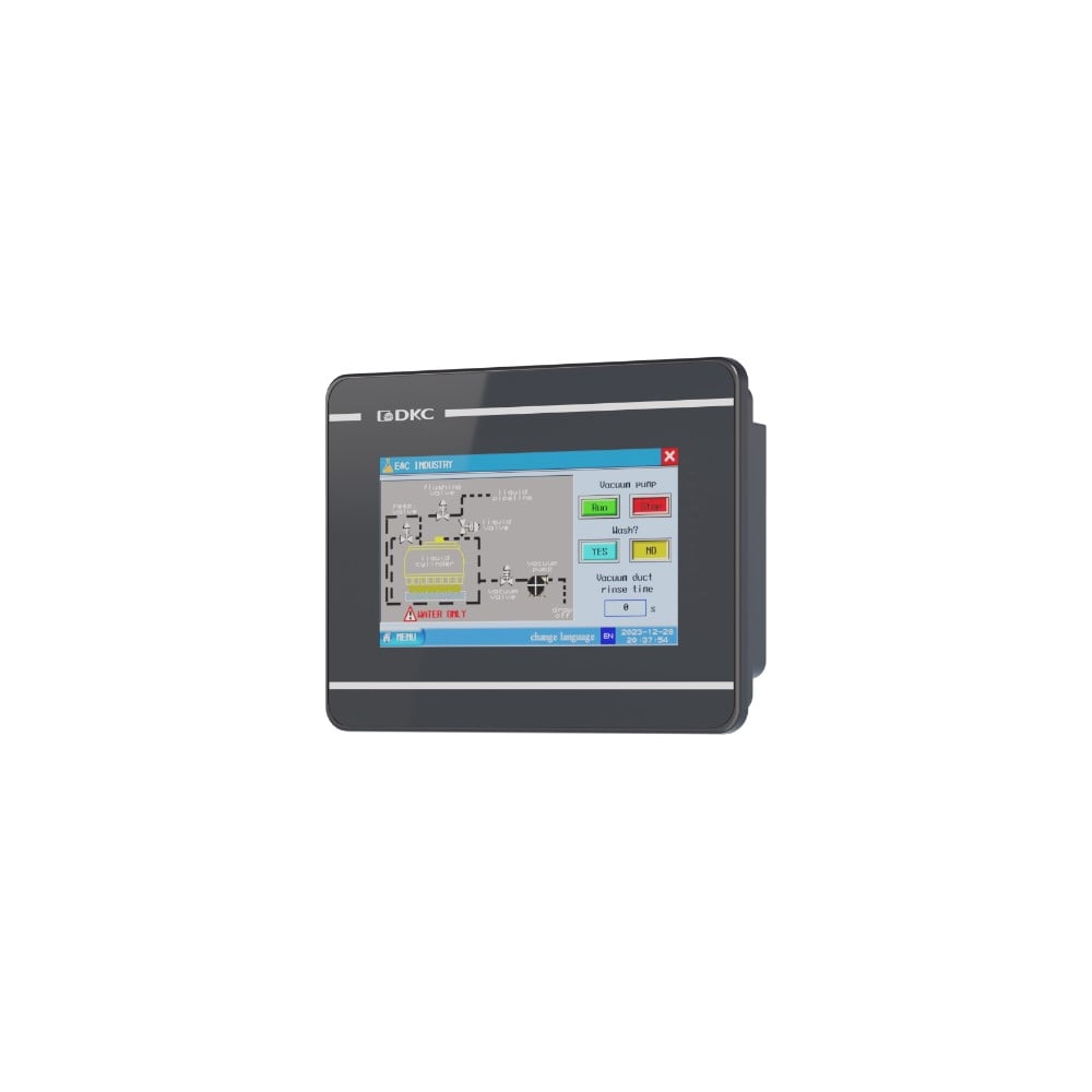 Изображение товара Промышленная операторская панель DKC 4.3 дюйма с TFT дисплеем и MODBUS