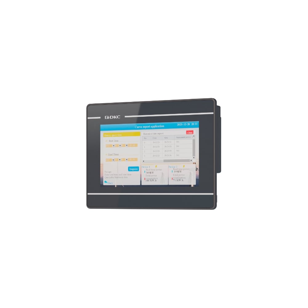 Изображение товара Промышленная операторская панель DKC 7 дюймов TFT MODBUS IP65