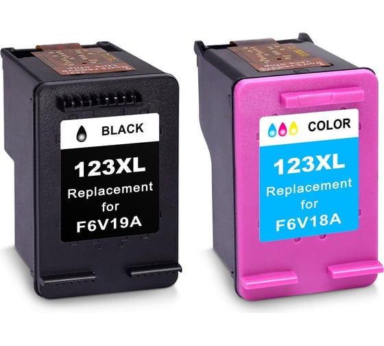 Изображение товара Комплект картриджей Solution Print HP 123XL F6V19AE/F6V18AE OEM.ref 354383