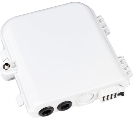 Изображение товара Настенный распределительный бокс LANMASTER на 8 волокон, наружной установки, IP65 LAN-FDB-FTTH08/OUT