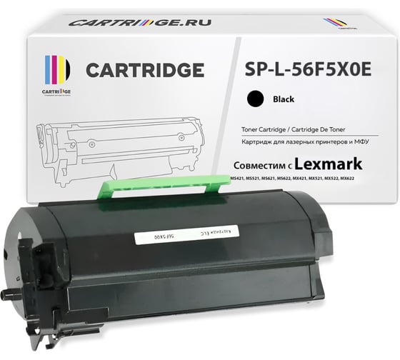 Изображение товара Картридж Solution Print SP 56F5x0E для Lexmark черный 353578