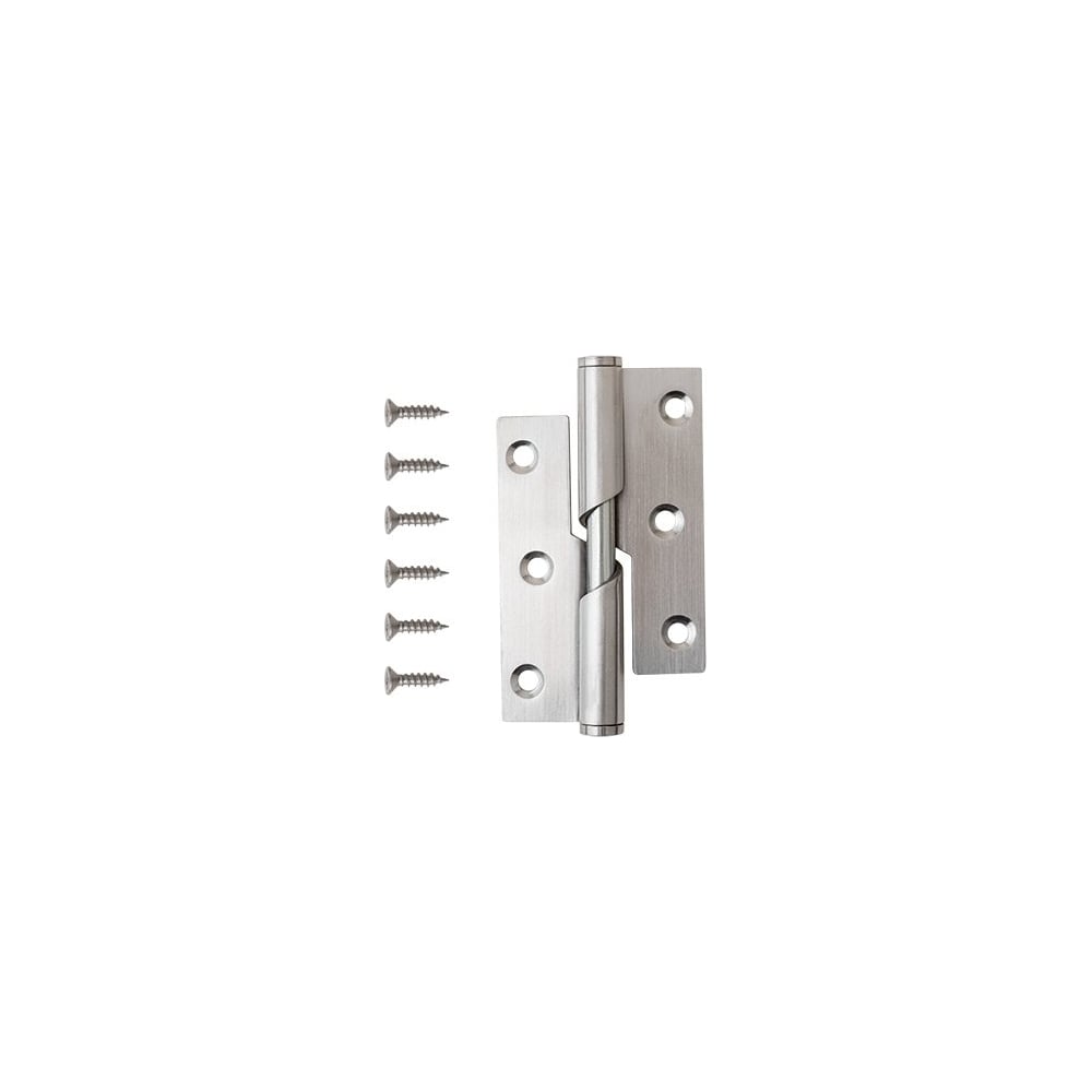 Изображение товара Петля врезная самозакрывающаяся Avers 76х51х1,5-INOX/201-R