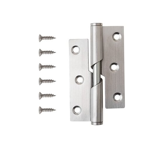 Изображение товара Петля врезная самозакрывающаяся Avers 76х51х1,5-INOX/201-R 35049 00035049