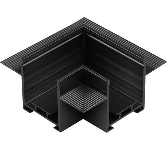 Изображение товара Соединитель угловой "L" NOVOTECH SHINO NT24 093 черный для шинопровода встраиваемого в ГКЛ IP20 24V EASY 135274