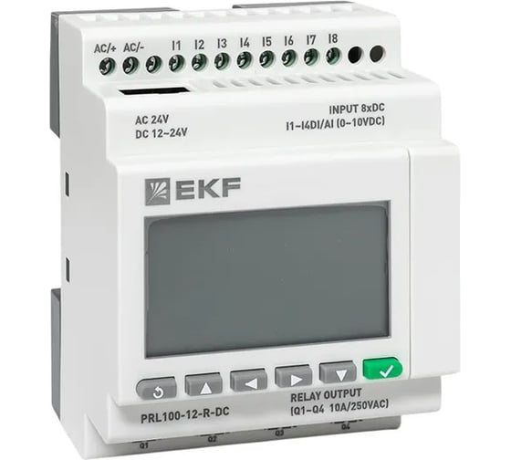 Изображение товара Программируемое реле EKF PRO-Relay PRL100-12-R-DC