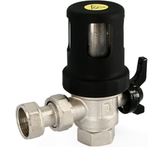 Изображение товара Фильтр-грязеуловитель магнитный компактный для котла Uni-Fitt 3/4 с прозрачной колбой, пластик 215S3000