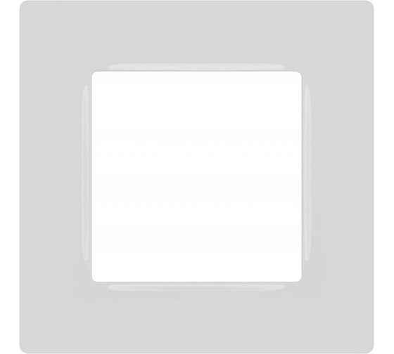 Изображение товара Рамка для розеток и выключателей ЭРА Серия 12 12520101 на 1 пост, Классик, белый Б0067758