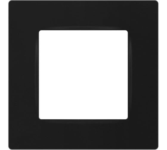 Изображение товара Рамка для розеток и выключателей ЭРА Серия 12 12520105 на 1 пост, Классик, антрацит Б0067770