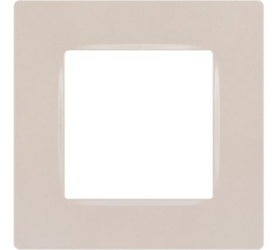 Изображение товара Рамка для розеток и выключателей ЭРА Серия 12 12520115 на 1 пост, Классик, перламутр Б0067761