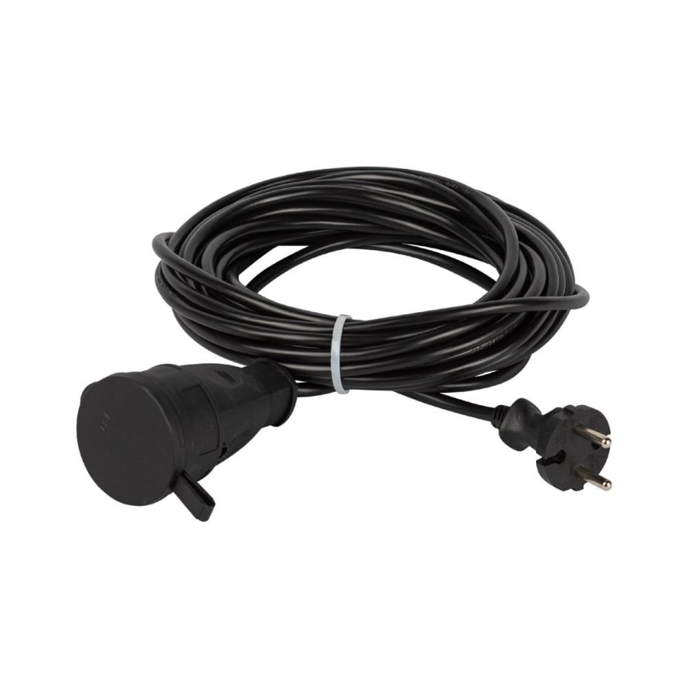 Изображение товара Удлинитель силовой ЭРА GREEN LINE BUH610m Greenline в бухте, 1 розетка, без заземления, 10м, ПВС 2x0.75м Б0065112