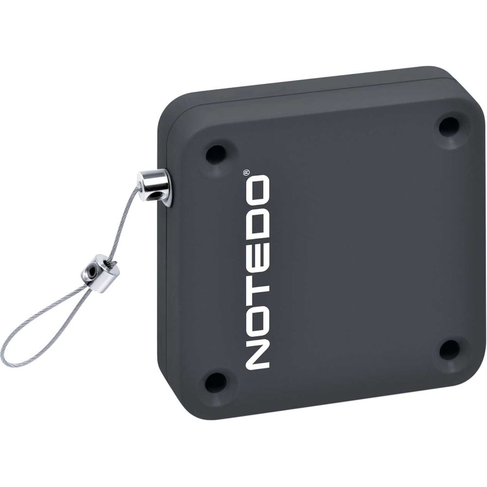 Изображение товара Доводчик дверной Левша NOTEDO RC-25 черный универсальный тросовый для двери до 900 мм