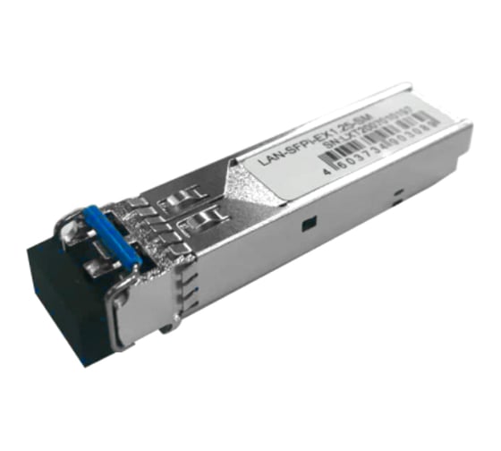 Изображение товара Модуль LANMASTER SFP EX 40км, 1550нм, SM, duplex LC, 1.25Gbps, DDM, Cisco LAN-SFP-EX1.25-SM