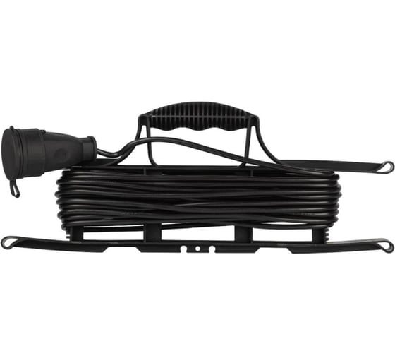 Изображение товара Удлинитель силовой ЭРА GREEN LINE FR610m Greenline на рамке, 1 розетка, без заземления, 10м, ПВС 2x0.75м Б0065090