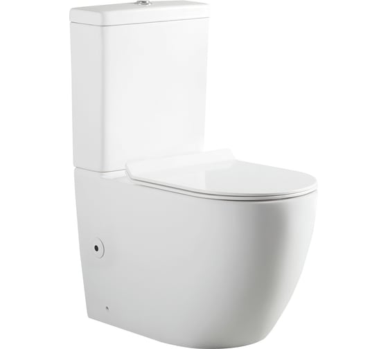 Изображение товара Компакт Alcora Luna 4/6 безободковый с легкосъемным сиденьем, дюропласт, микролифт 1020799