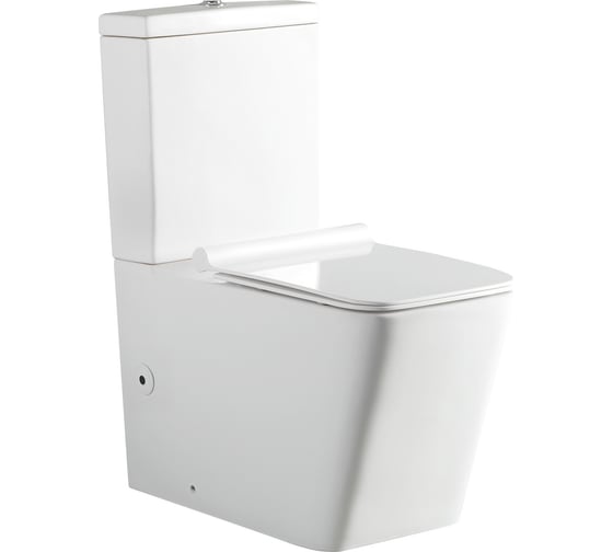 Изображение товара Компакт Alcora Fiesta 4/6 безободковый с легкосъемным сиденьем, дюропласт, микролифт 1030782