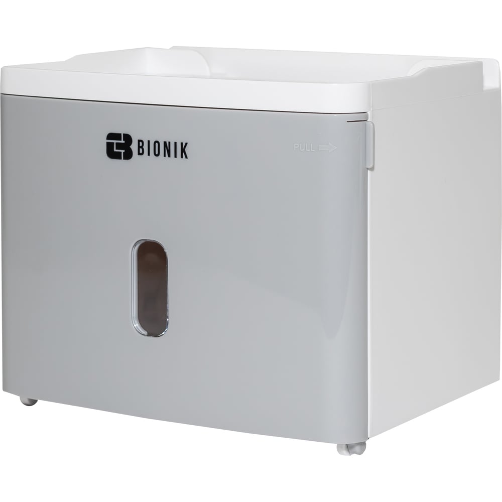 Держатель для туалетной бумаги BIONIK BK106GRAY