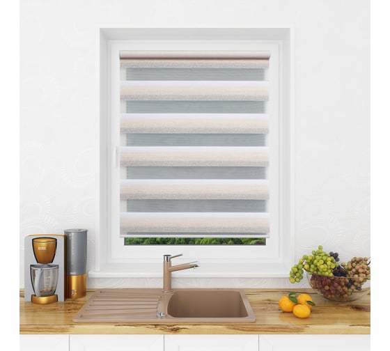 Изображение товара Рулонная штора LM DECOR LB 55-02 90х160 см 5502090