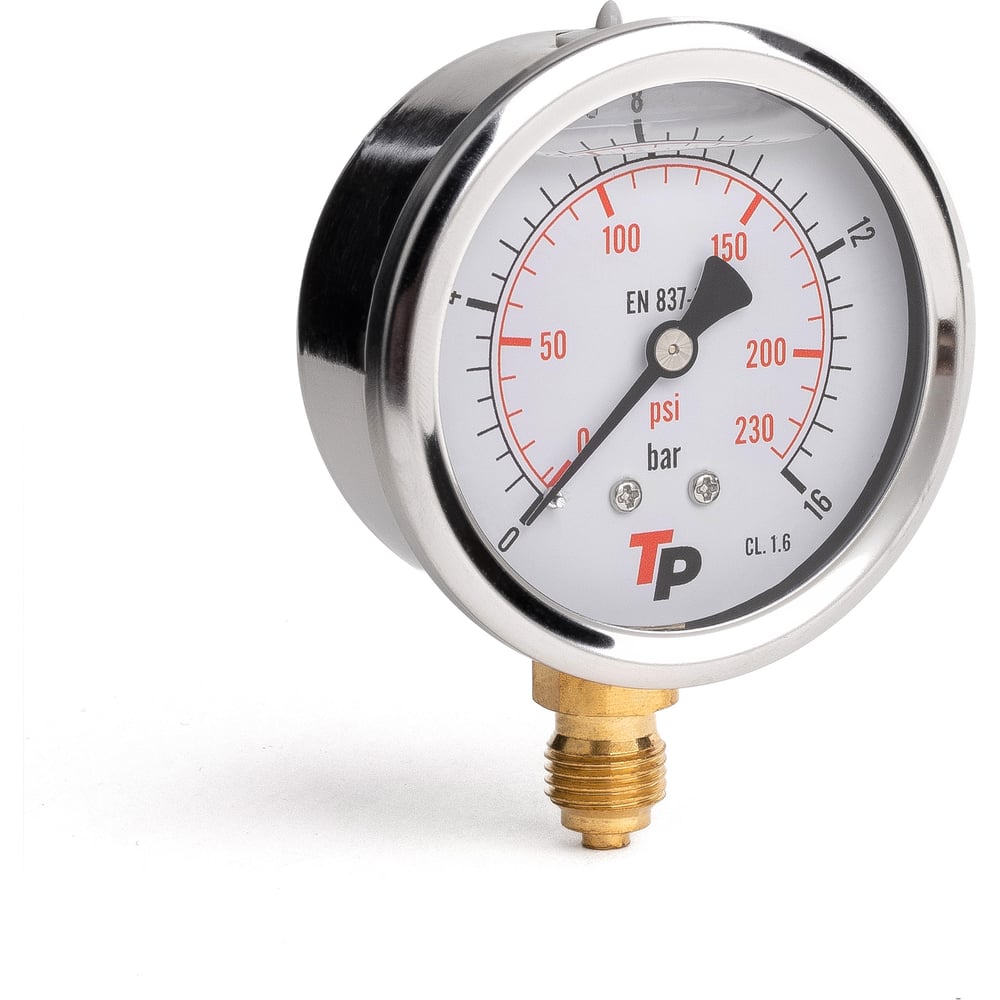 Изображение товара Манометр гидравлический УРДЮГА D63 мм 0-16 bar