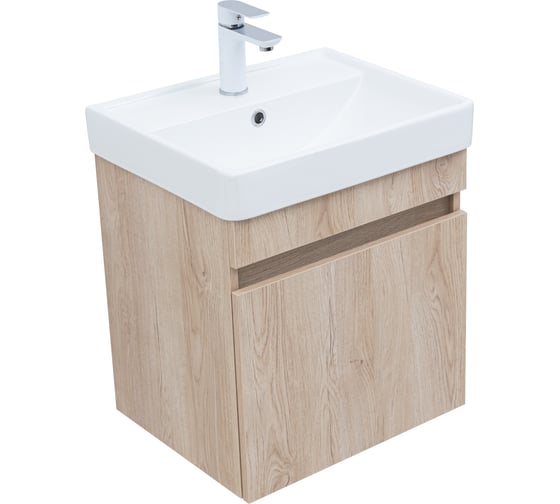 Изображение товара Тумба Aquanet Оптима 50 цв. дуб светлый (344802) 00344802