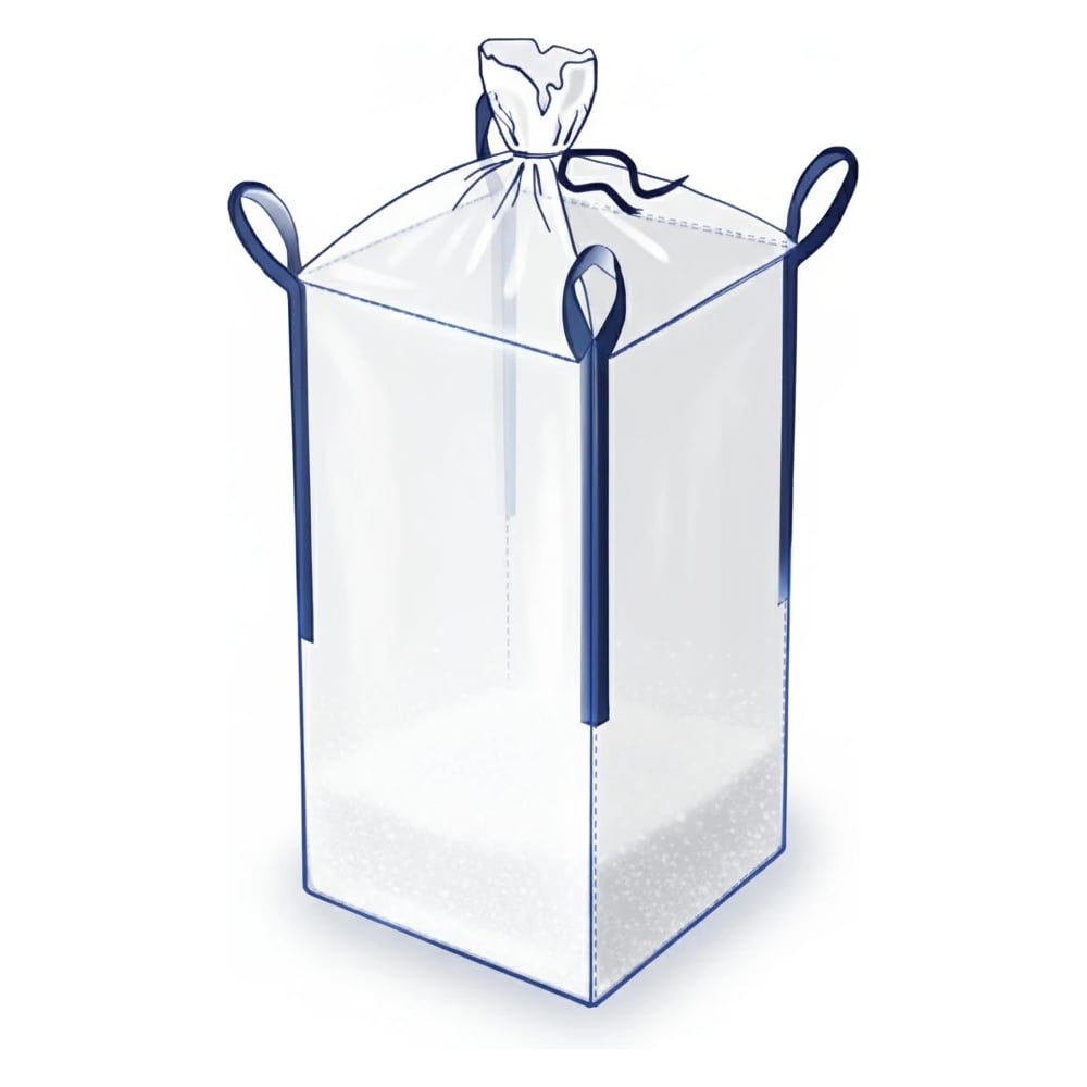 Изображение товара Биг-бэг Волга Полимер 95х95х130 см, 4 стропы, 25 шт в упаковке