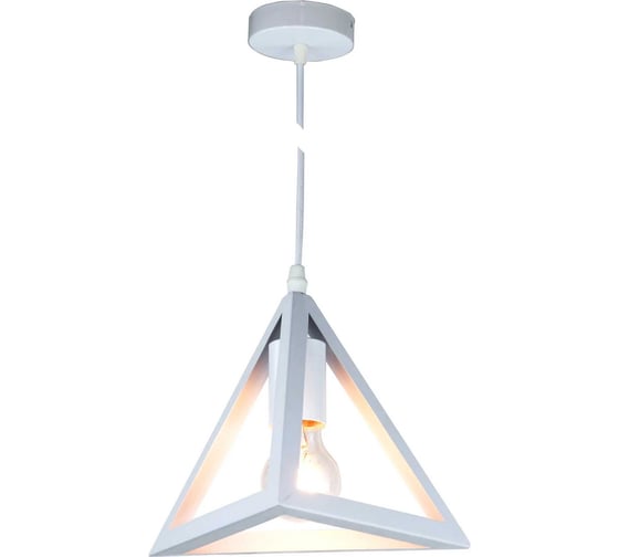 Изображение товара Люстра De Fran E27 220В 60Вт ГРОГ металл белый d25хh19см SP5-1709-1WT