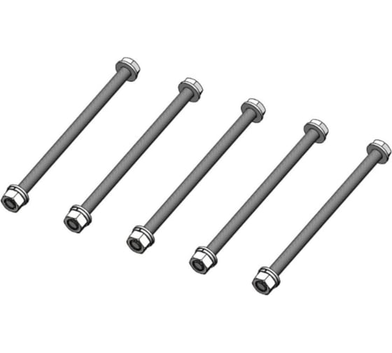 Изображение товара Комплект метизов для сборки главной шинной системы DKC 140 мм, 10 шт 1 КМП R5BBMMW140