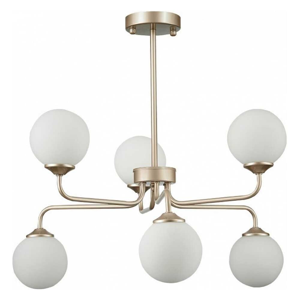 Изображение товара Люстра De Fran G9 6x20Вт ОМЕЛА золотая матовая