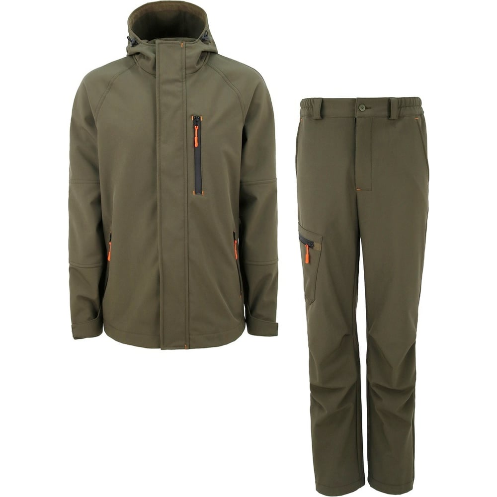 Изображение товара Костюм мужской софтшелл IFRIT Haosit К-411 хаки размеры 56-58 Демисезонный