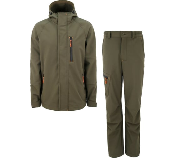 Изображение товара Костюм Элементаль IFRIT Haosit софтшелл, Ткань софтшелл (100_ ПЭ) К-411, Хаки, Размер 56/58, Рост 170-176 4680232394373