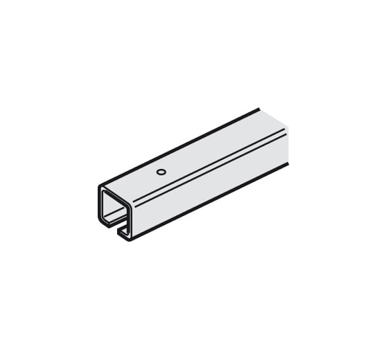 Изображение товара Ходовая шина Hafele Sil.Fold 40 верхний 3 м 940.42.300