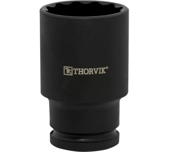 Изображение товара Головка торцевая ударная глубокая 12-гранная Thorvik S23S2227 1/2DR, 27 мм 054455