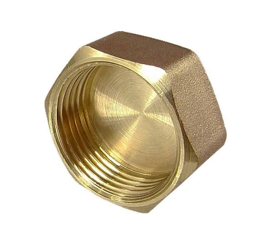 Изображение товара Заглушка латунная Millennium 3/4" с внутренней резьбой для трубопроводов LZF3434