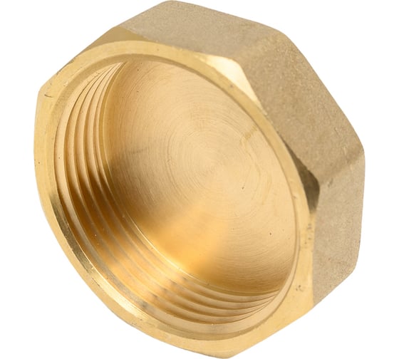Изображение товара Заглушка латунная Millennium 1 1/4" с внутренней резьбой LZF3232