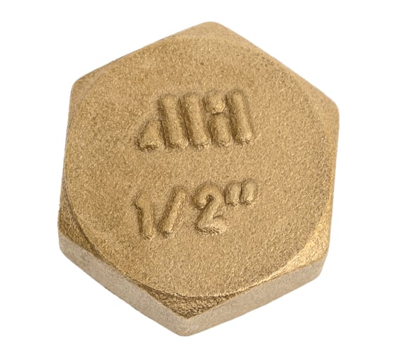 Изображение товара Заглушка латунная Millennium 1/2" с внутренней резьбой LZF1212