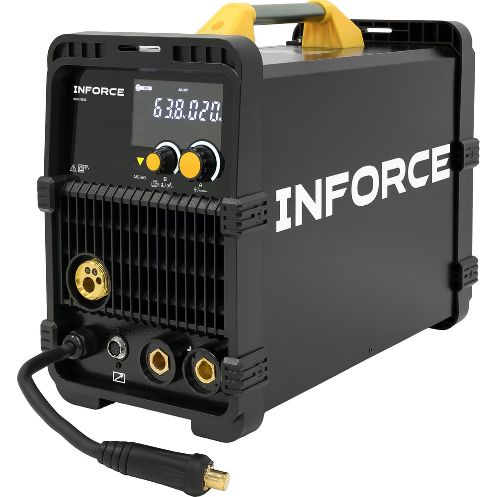 Изображение товара Профессиональный сварочный полуавтомат Inforce IMIG-180S инвертор MMA TIG