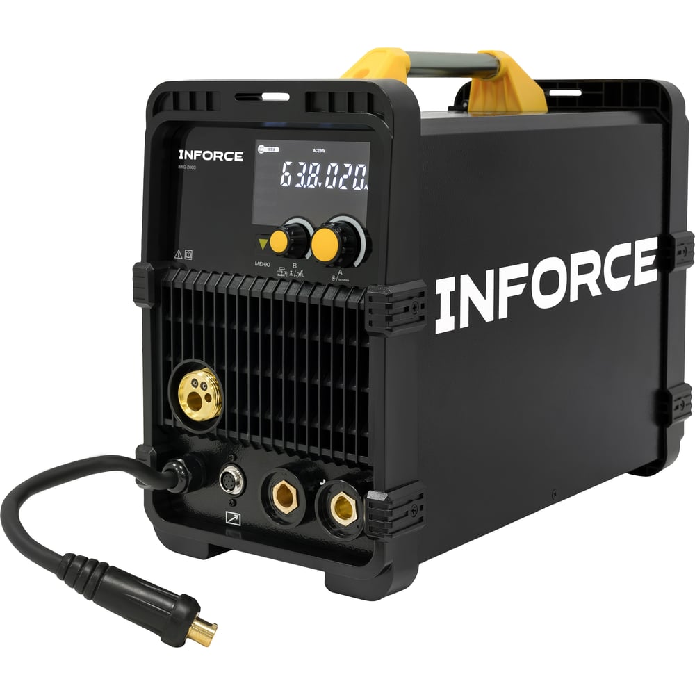 Изображение товара Профессиональный сварочный полуавтомат инвертор Inforce IMIG-200S 200А