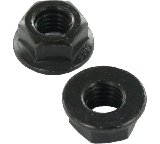 Изображение товара Гайка boltnn.ru DIN6923 М14 8.0 цинк-никель черный 480 часов 50 шт 4687206444348