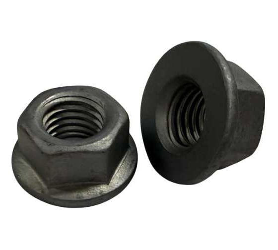 Изображение товара Гайка boltnn.ru DIN6923 М14 8.0 цинк-ламель серый 480 часов 25 шт 4687206444324