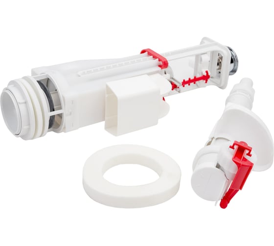 Изображение товара Выпускной комплект с двойной кнопкой Alcadrain SA08S 1/2 CHROM 00023912