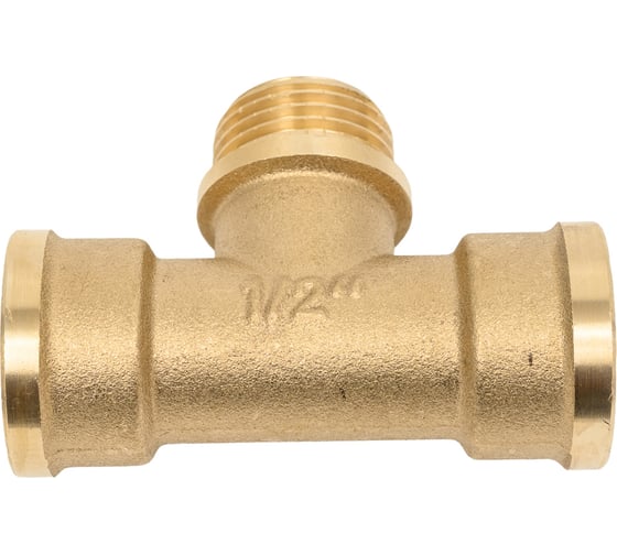 Изображение товара Тройник латунный Millennium 1/2x1/2x1/2 внутренняя резьба/наружная резьба/внутренняя резьба LTFMF1212