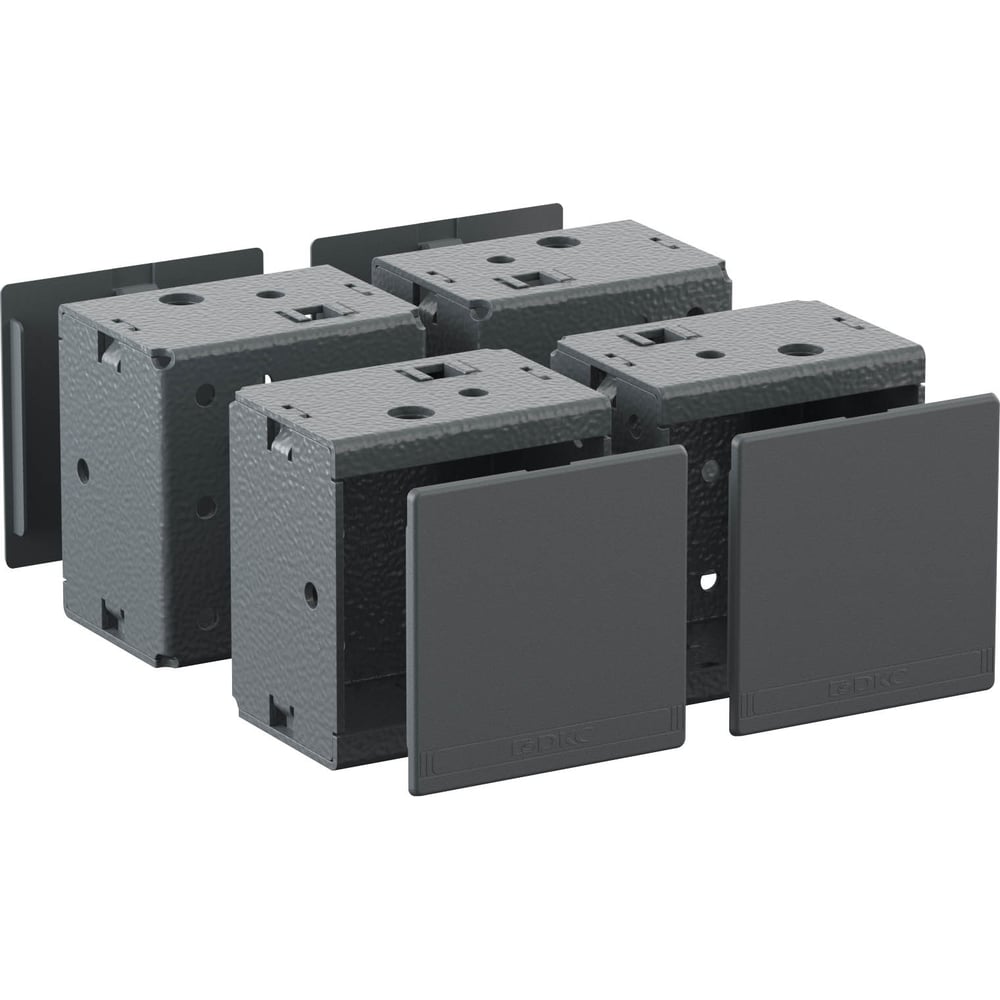 Изображение товара Комплект угловых элементов с пластиковыми заглушками DKC 100 мм 4 шт